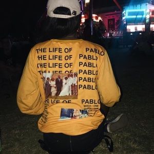 YELLOW KANYE “LIFE OF PABLO” TOP